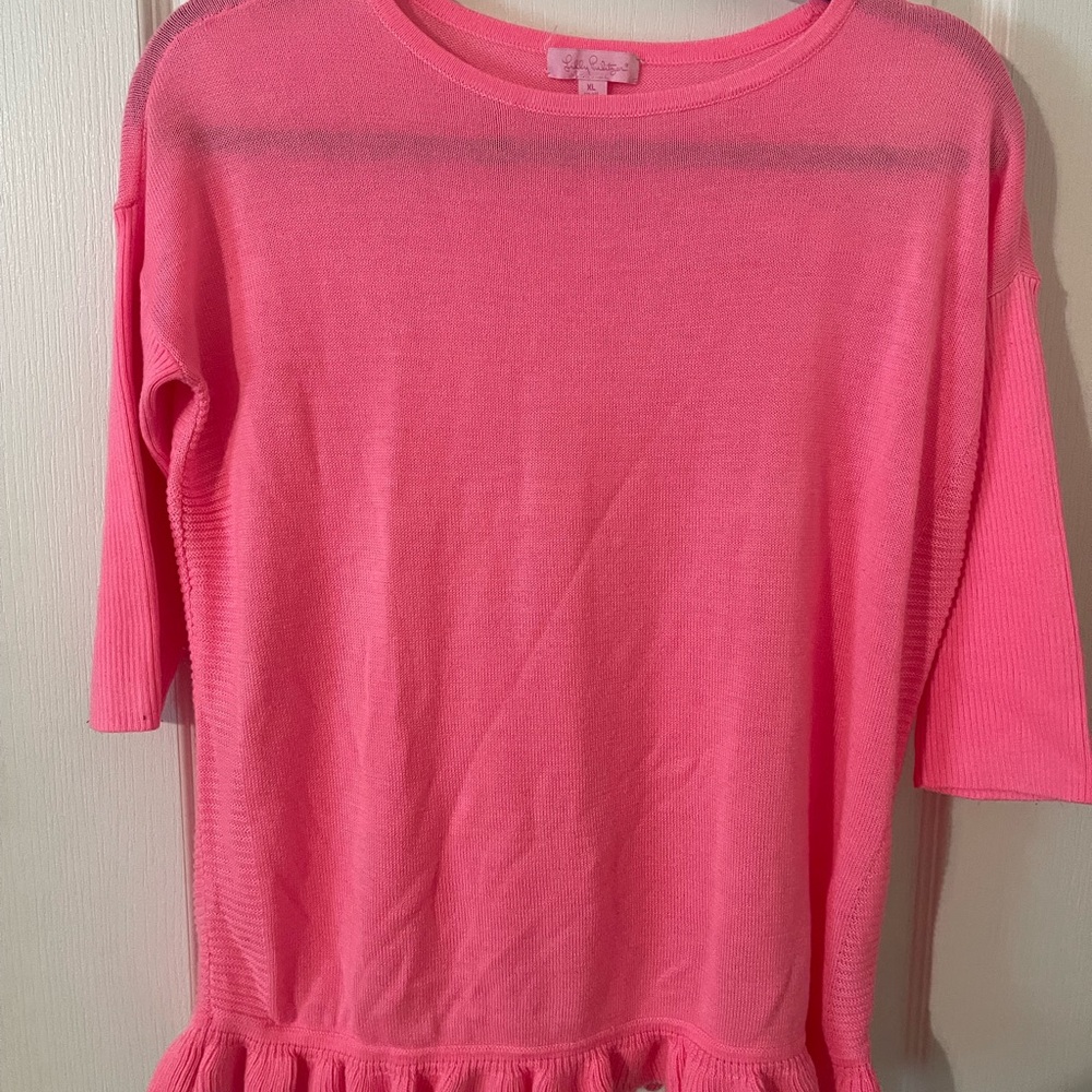 Lilly Pulitzer Pink Kids Sweater